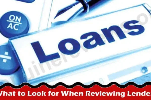 Latest News Reviewing Lenders