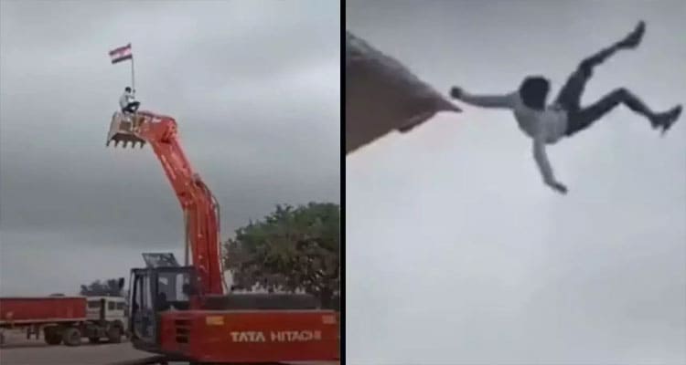 Latest News Viral excavator india incident Video