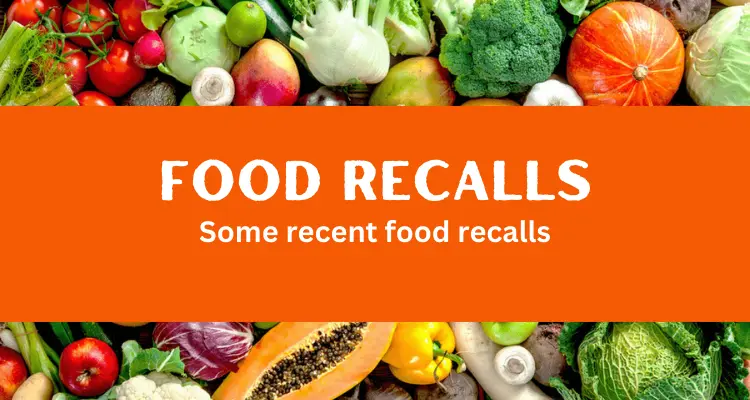 food recalls