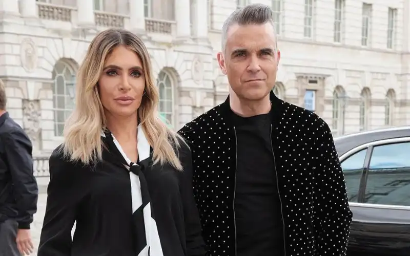 Ayda Field And Robbie Williams