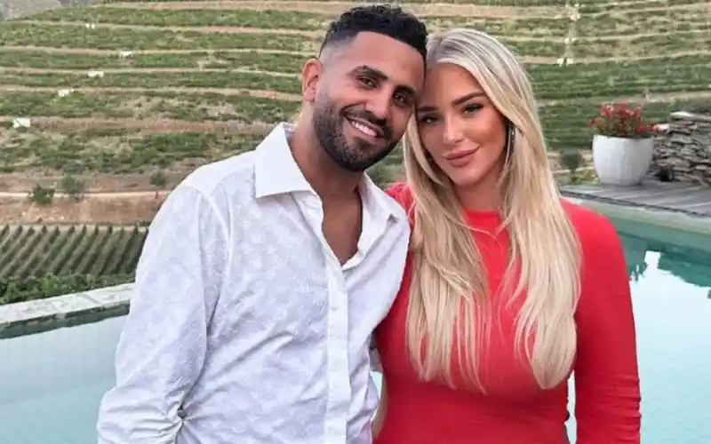 Who is Riyad Mahrez married to